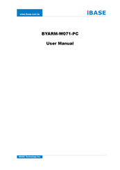 IBASE Technology BYARM-W071-PC User Manual