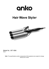 anko WT-199A Instructions Manual