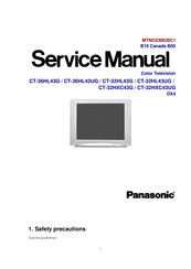 Panasonic CT-36HL43UG Service Manual