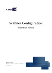 CipherLab SmartScan Manual