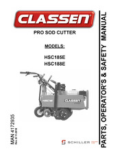 Schiller Grounds Care Classen HSC188E Operators Safety Manual