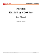 Nuvoton 8051 ISP User Manual