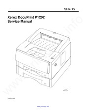 Xerox DocuPrint P1202 Service Manual