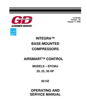 Gardner Denver INTEGRA AIRSMART EFC99J Operating And Service Manual