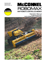McConnel ROBOMAX Operation Manual