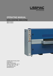 Lissmac SBM-M 1500 D2 Operating Manual