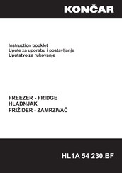 Koncar HL1A 54 230.BF Instruction Booklet