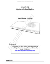 Lumens VS-LC102 User Manual