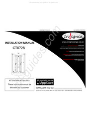 Insignia GT8728 Installation Manual