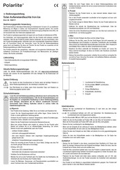 Polarlite 1644171 Operating Instructions Manual
