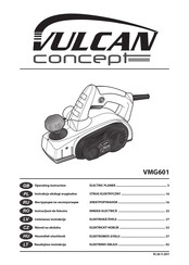 Vulcan Concept VMG601 Operating Instructions Manual