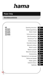 Hama 223181 Operating Instructions Manual