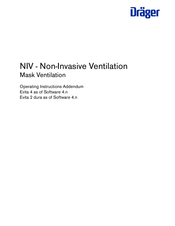 Dräger NIV Operating Instructions Addendum