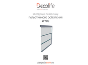 Decolife W700 Installation Manual