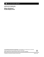 NELLCOR PURITAN BENNETT Symphony N-3200 Service Manual