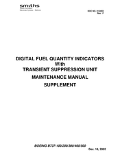 Smiths BOEING B737-400 Maintenance Manual Supplement
