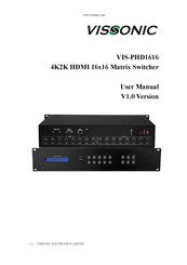 vissonic VIS-PHD1616 User Manual
