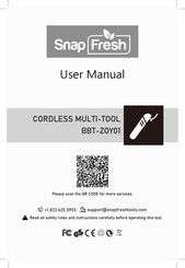 Snap Fresh BBT-ZOY01 User Manual