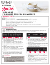 Frigidaire GALLERY GDPP4517AF Getting Started
