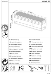 Otto MONA 33 Assembly Instructions Manual