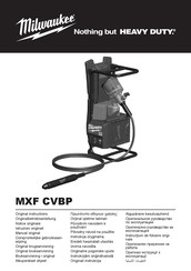 Milwaukee MXF CVBP Original Instructions Manual