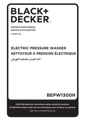 Black & Decker BEPW1300H Instruction Manual