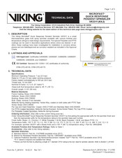 Viking 06932B Technical Data Manual