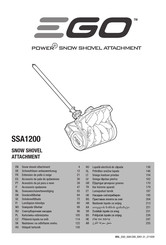 Ego Power+ SSA1200 Manual