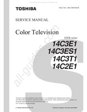 Toshiba 14C3T1 Service Manual