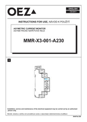 Oez MMR-X3-001-A230 Instructions For Use Manual