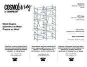 Cosmopolitan COSMO Living DA8309 Manual