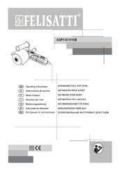 Felisatti AGF110 Operating Instructions Manual