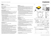 turck PSU67-3P-1H2-1H0-24250 Quick Start Manual