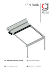 gaviota ZEN RAIN Assembly Instructions Manual