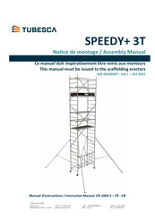 TUBESCA-COMABI SPEEDY+ 3T Assembly Manual