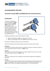 HB Products HBOC Instruction Manual