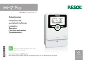 Resol WMZ Plus Installation & Operation Manual
