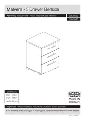 Argos Malvern 395/6632 Assembly Instructions Manual