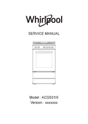 Whirlpool ACG531IX Service Manual
