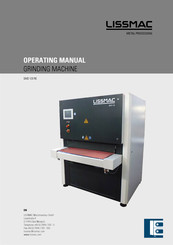 Lissmac SMD 123 RE Operating Manual