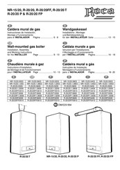 Roca NR-15/20 Installation, Assembly, And Operation Instructions For The Installer