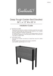 Everbloom E333612 Installation Manual