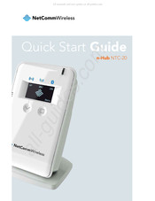 NetComm Wireless n-Hub NTC-20 Quick Start Manual
