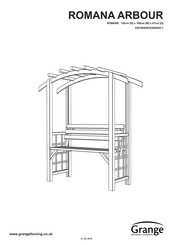 Grange Romana Arbour Quick Start Manual