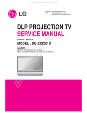 LG DU-52SZ51D Service Manual