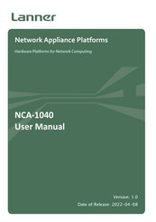 Lanner NCA-1040 User Manual