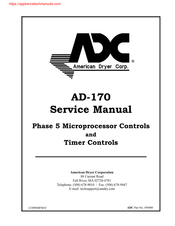 ADC Phase 5 Microprocessor AD-170 Service Manual