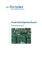 Toradex Verdin Development Board Manual