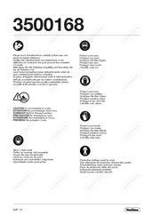 VonHaus 3500168 Manual
