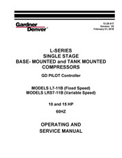 Gardner Denver L7-11B Operating And Service Manual